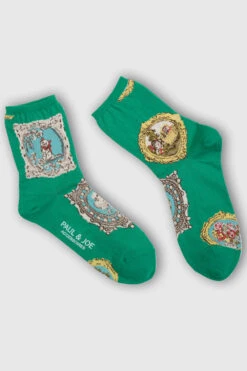 Chaussettes - Motif Médaillon -Élégance Soldes 2sc4141 805 o
