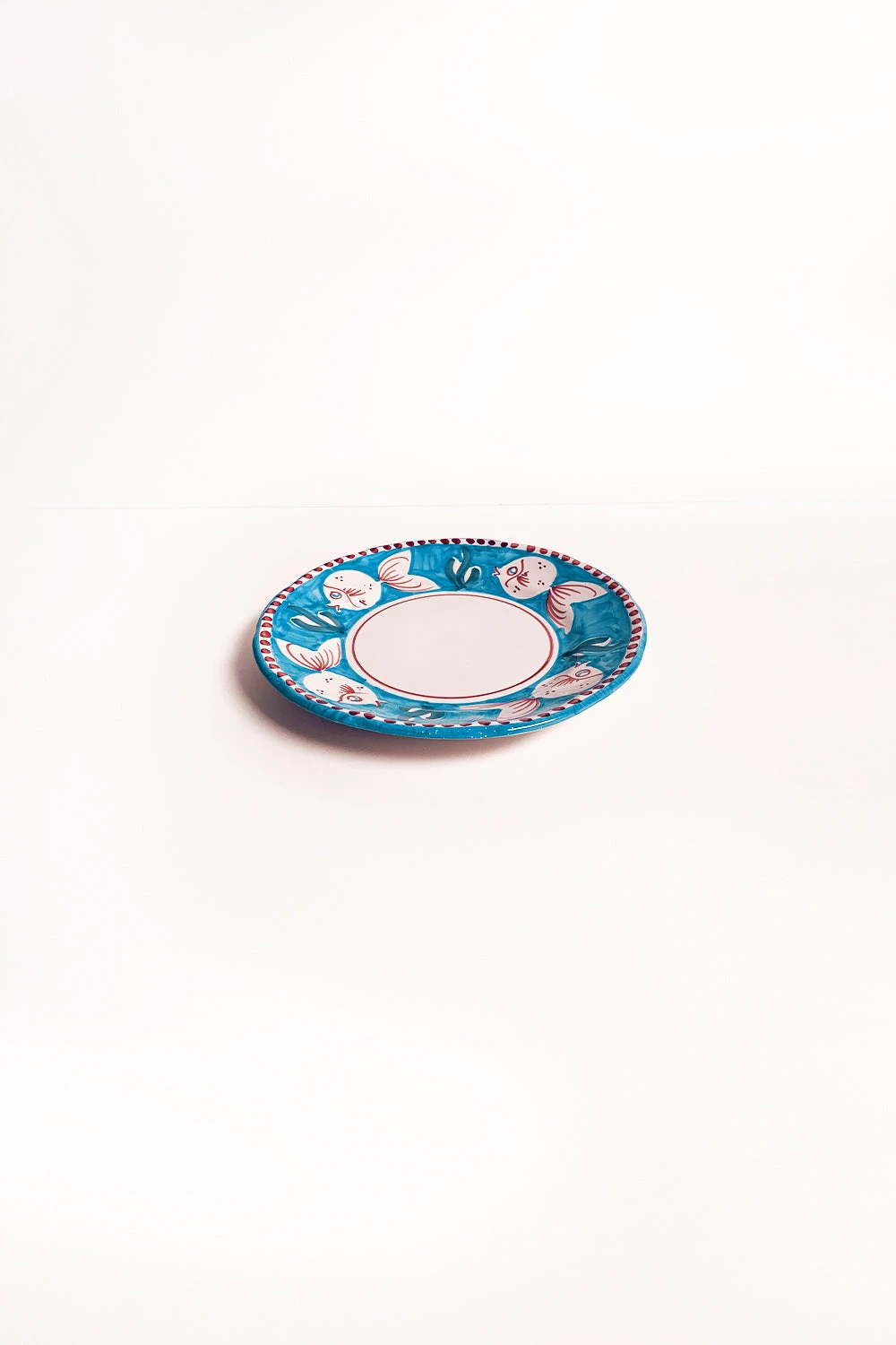 Assiette à Salade En Céramique 21cm Poisson 4 Assiette à Salade En Céramique 21cm Poisson - Image 2