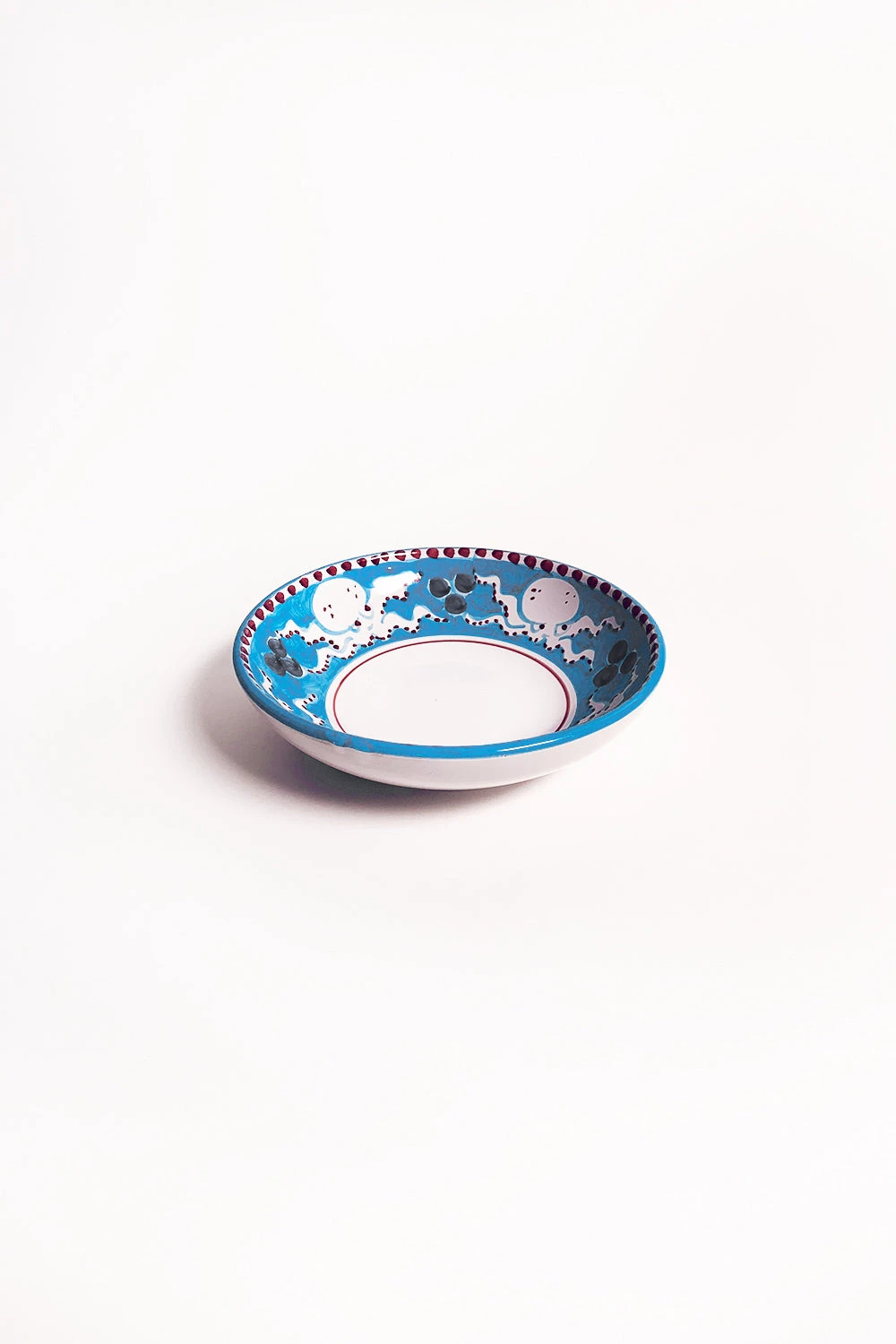 Assiette Creuse En Céramique Poulpe 4 Assiette Creuse En Céramique Poulpe - Image 2