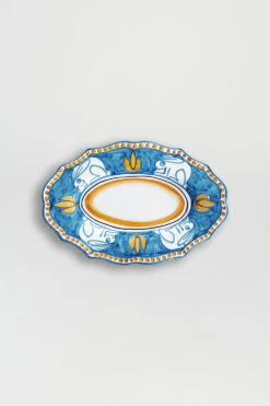 Plateau De Service En Céramique 33cm Lapin