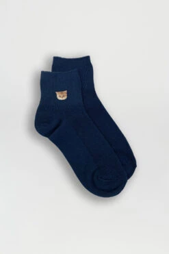 Chaussettes - Motif Tête De Chat -Élégance Soldes 4