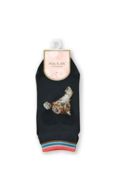 Chaussettes Basses Imprimées Nounette Et Coeur