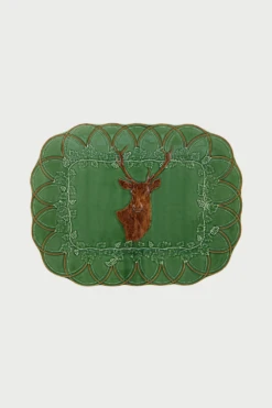 Plat Rectangulaire Cerf