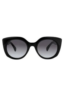 Lunettes De Soleil Années 60 à La Forme Arrondie