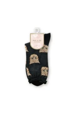 Chaussettes à Tête De Chat 17 Chaussettes à Tête De Chat -Élégance Soldes Chaussettesatetedechat noire packshot