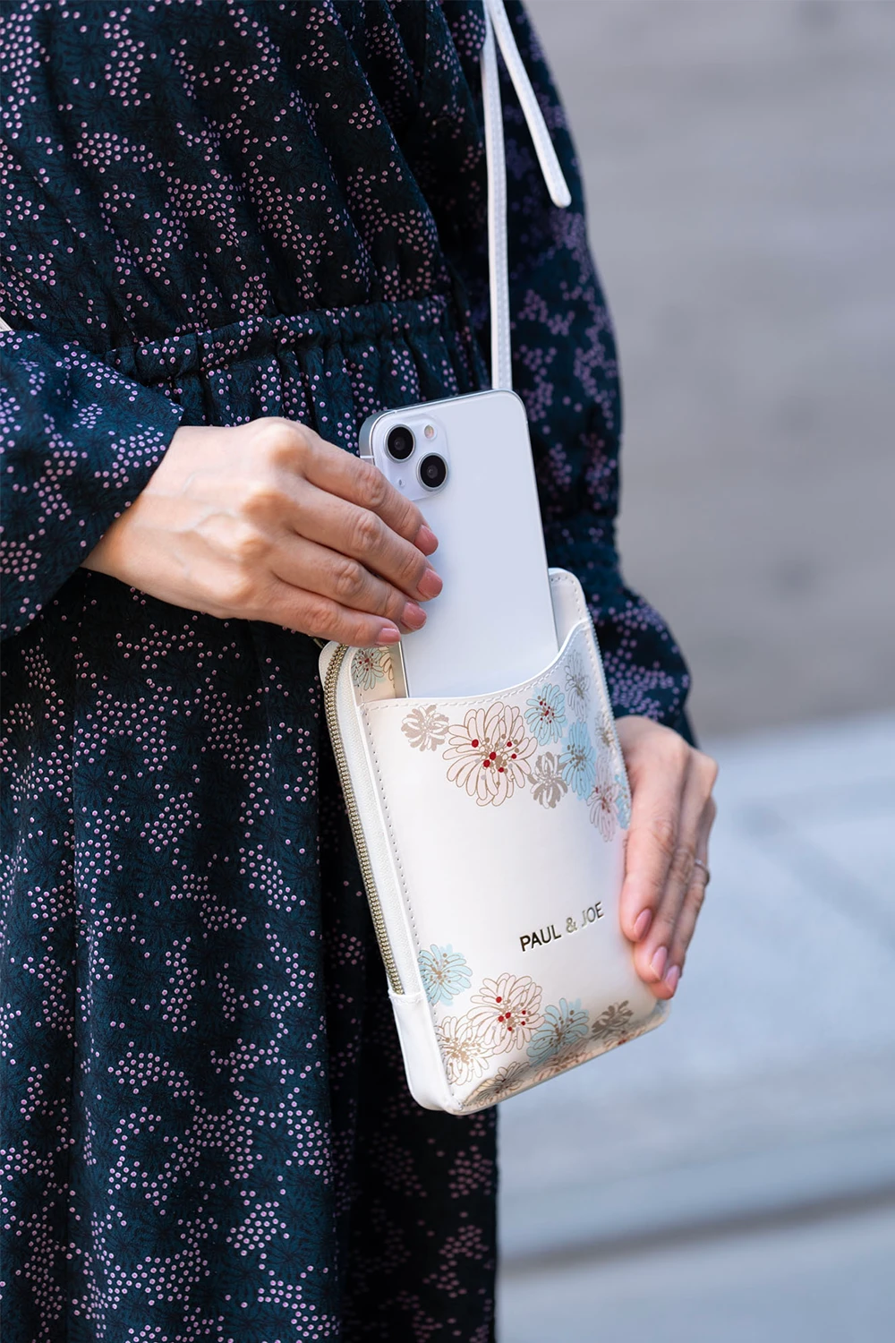 Sac à Bandoulière Blanc Pour Téléphone 6 Sac à Bandoulière Blanc Pour Téléphone - Image 4