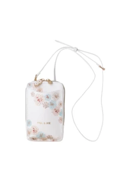 Sac à Bandoulière Blanc Pour Téléphone