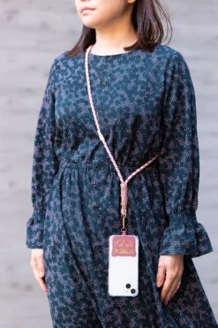 Cordon De Téléphone Rose 7 Cordon De Téléphone Rose -Élégance Soldes DGA ST01 PK2