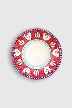 Assiette Dîner En Céramique 30cm Poule