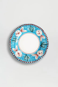 Assiette Dîner En Céramique 30cm Poisson