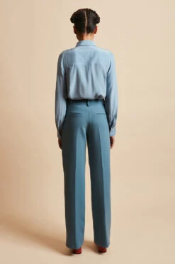 Pantalon En Cady De Laine -Élégance Soldes FW23 SBENNY 31 6