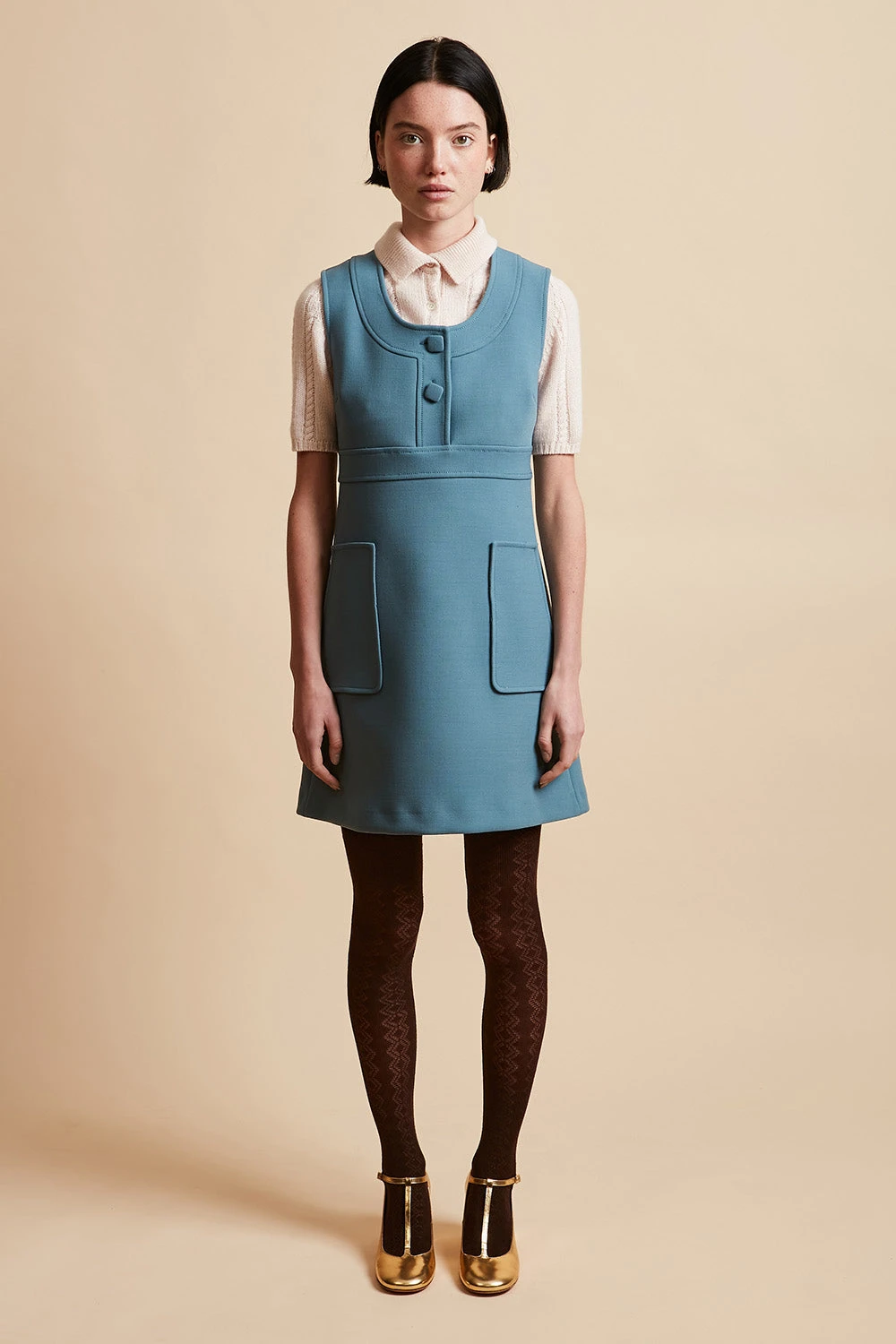 Robe Chasuble En Cady De Laine 3 Robe Chasuble En Cady De Laine