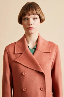 Manteau Long évasé En Laine -Élégance Soldes FW23 SCYRAN 1 1