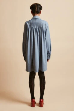 Robe Courte Ample Ajustée Aux épaules -Élégance Soldes FW23 SLENFANCE 4