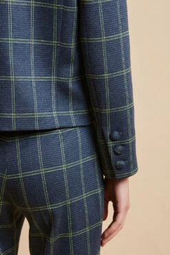 Veste Courte En Jersey Jacquard -Élégance Soldes FW23 Slilune 5