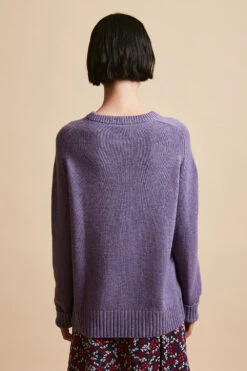 Pull En Maille De Laine Et Cachemire Col Rond 21 Pull En Maille De Laine Et Cachemire Col Rond -Élégance Soldes FW23 Snogent 3