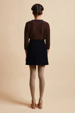 Jupe Courte Porté Taille Haute -Élégance Soldes FW23 Sperraultbordeaux 10 a1c37880 55d3 461e 91e6 dc59004fe993