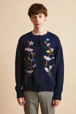 Cardigan Confectionné En 100% Laine Mérinos