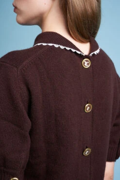 Top Manches Courtes En Maille De Laine Et Cachemire -Élégance Soldes FW23 scabanon 18