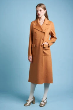 Manteau Long évasé En Laine -Élégance Soldes FW23 scyran 2 415f5140 38b2 40e5 8790 72a1cc5f1318