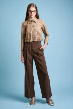 Blouson Court Smocké En Laine Vierge Vichy 27 Blouson Court Smocké En Laine Vierge Vichy -Élégance Soldes FW23 skaro 3 038cfc47 18e2 41cd a9f9 1ab85b9676db