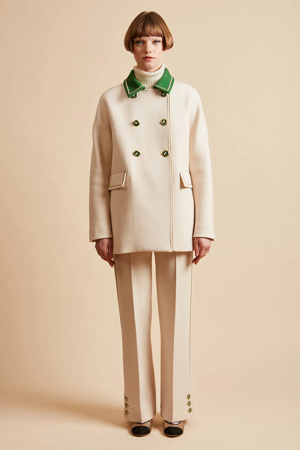 Pantalon Droit En Laine Vierge Italienne 3 Pantalon Droit En Laine Vierge Italienne