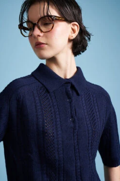 Polo En Maille De Laine Et Cachemire 28 Polo En Maille De Laine Et Cachemire -Élégance Soldes FW23 ssinai 1 40c70601 c956 426c a529 7022c131426f