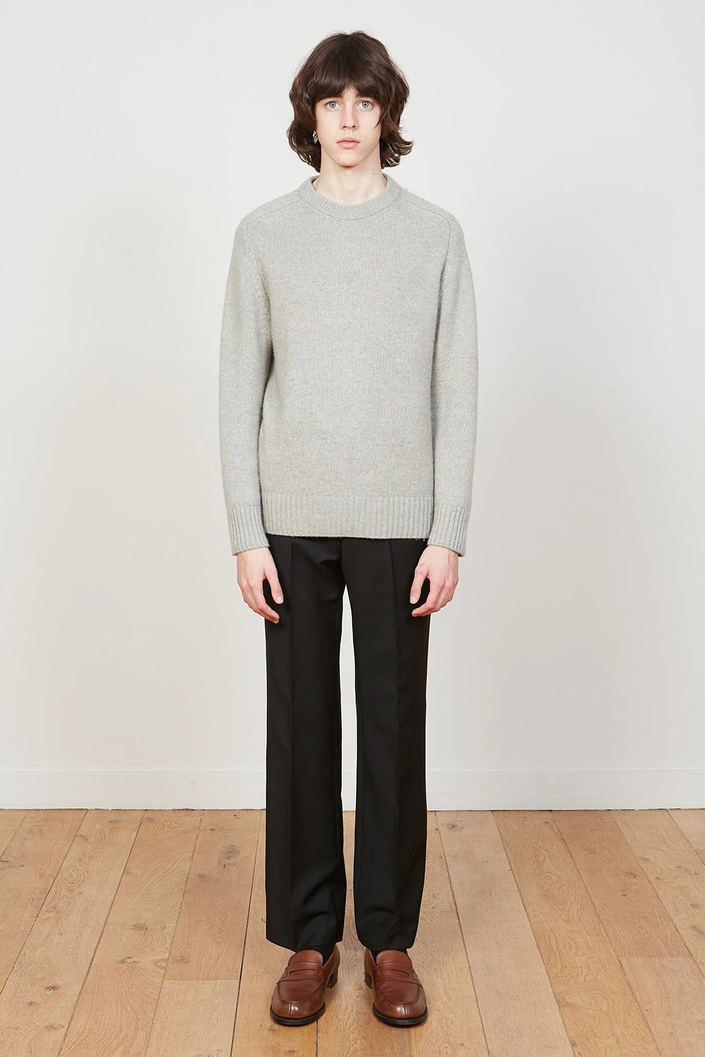 Pull Col Rond En Cachemire Et Laine 13 Pull Col Rond En Cachemire Et Laine - Image 11