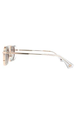 Lunettes De Soleil Avec Double Barre Or Rose -Élégance Soldes LUCKY32 GR67 DETAILS