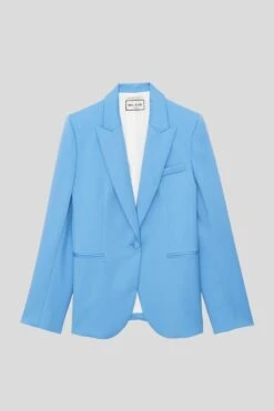 Veste De Tailleur En Laine Vierge Tropicale -Élégance Soldes NLACANAU 32