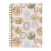 Carnet De Notes à Spirales Rose Motifs Médaillons -Élégance Soldes PAJ NB13 02 1
