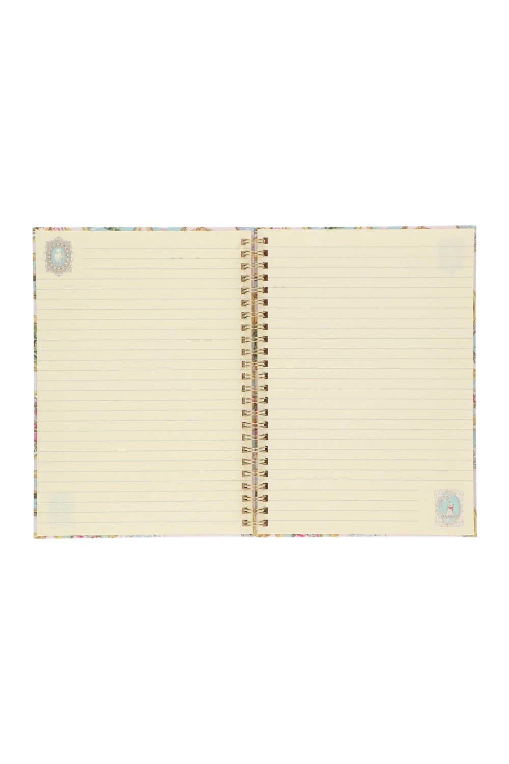 Carnet De Notes à Spirales Rose Motifs Médaillons 6 Carnet De Notes à Spirales Rose Motifs Médaillons - Image 4