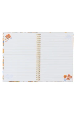 Carnet A5 Motif Fleurs Jaunes 10 Carnet A5 Motif Fleurs Jaunes -Élégance Soldes PAJ NB23 IV2