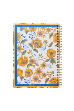 Carnet A5 Motif Fleurs Jaunes 8 Carnet A5 Motif Fleurs Jaunes -Élégance Soldes PAJ NB23 IV5