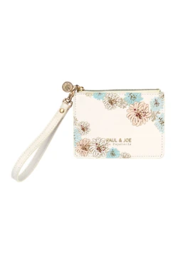 Porte-cartes à L'imprimé Chrysanthèmes