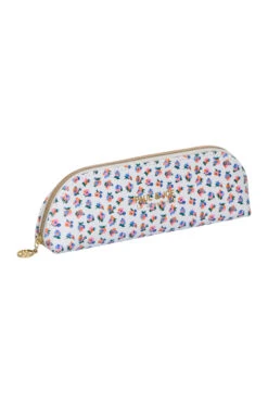 Petite Trousse Ivoire Motif Pâquerettes