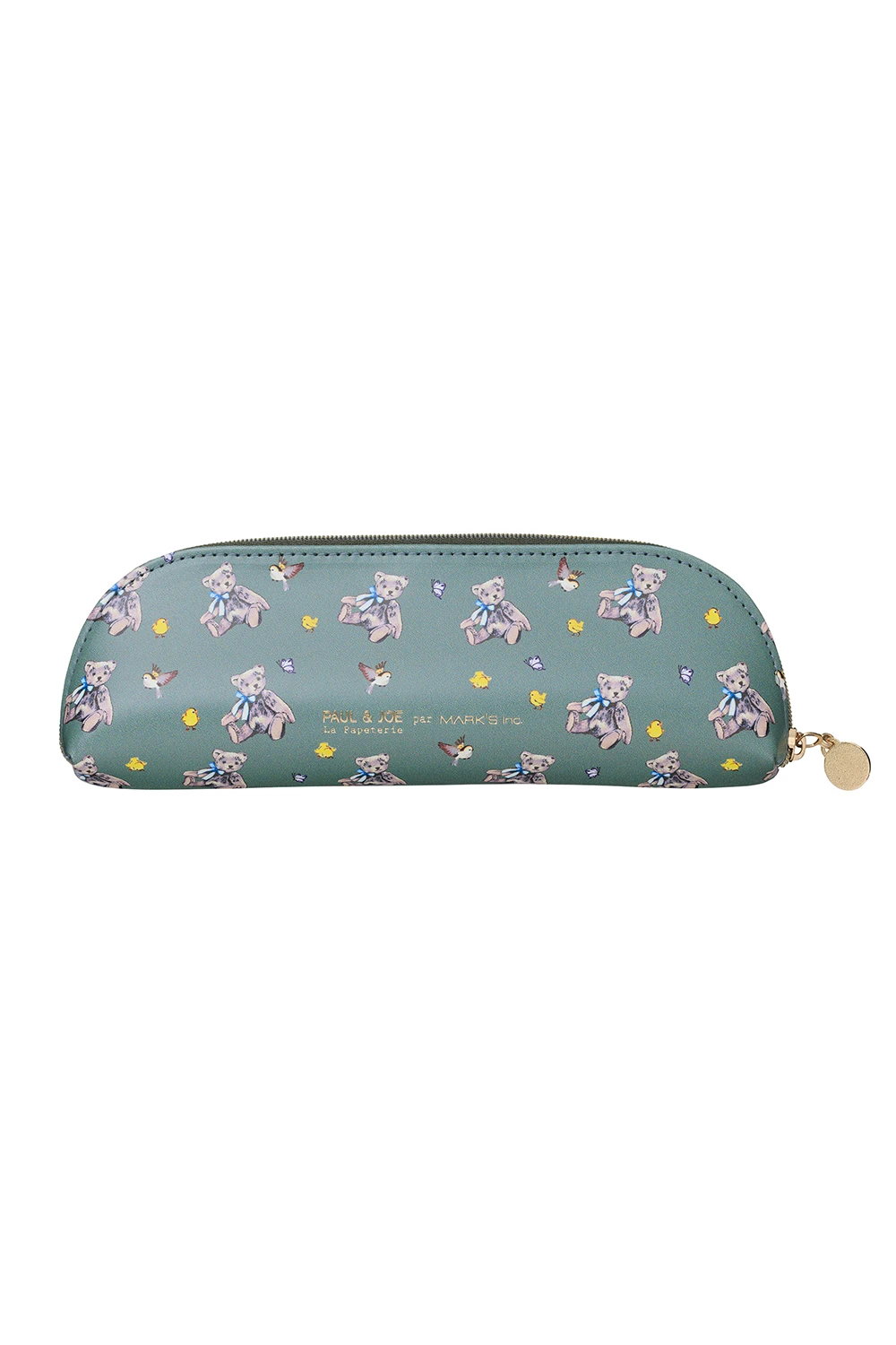 Petite Trousse Verte Motif Oursons 5 Petite Trousse Verte Motif Oursons - Image 3
