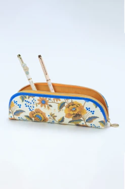 Petite Trousse Motif Fleurs Jaunes 11 Petite Trousse Motif Fleurs Jaunes -Élégance Soldes PAJ PEC27 IV5