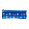 Trousse Bleue Motif Nounette In Paris 1 Trousse Bleue Motif Nounette In Paris -Élégance Soldes PAJ PEC28 BL