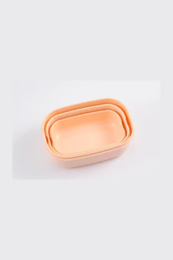 Trio De Lunch Box Motif Floral Et Nounette -Élégance Soldes PAJB DBX02 PK4