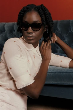 Lunettes De Soleil Monture Rectangulaire -Élégance Soldes PASCHA011