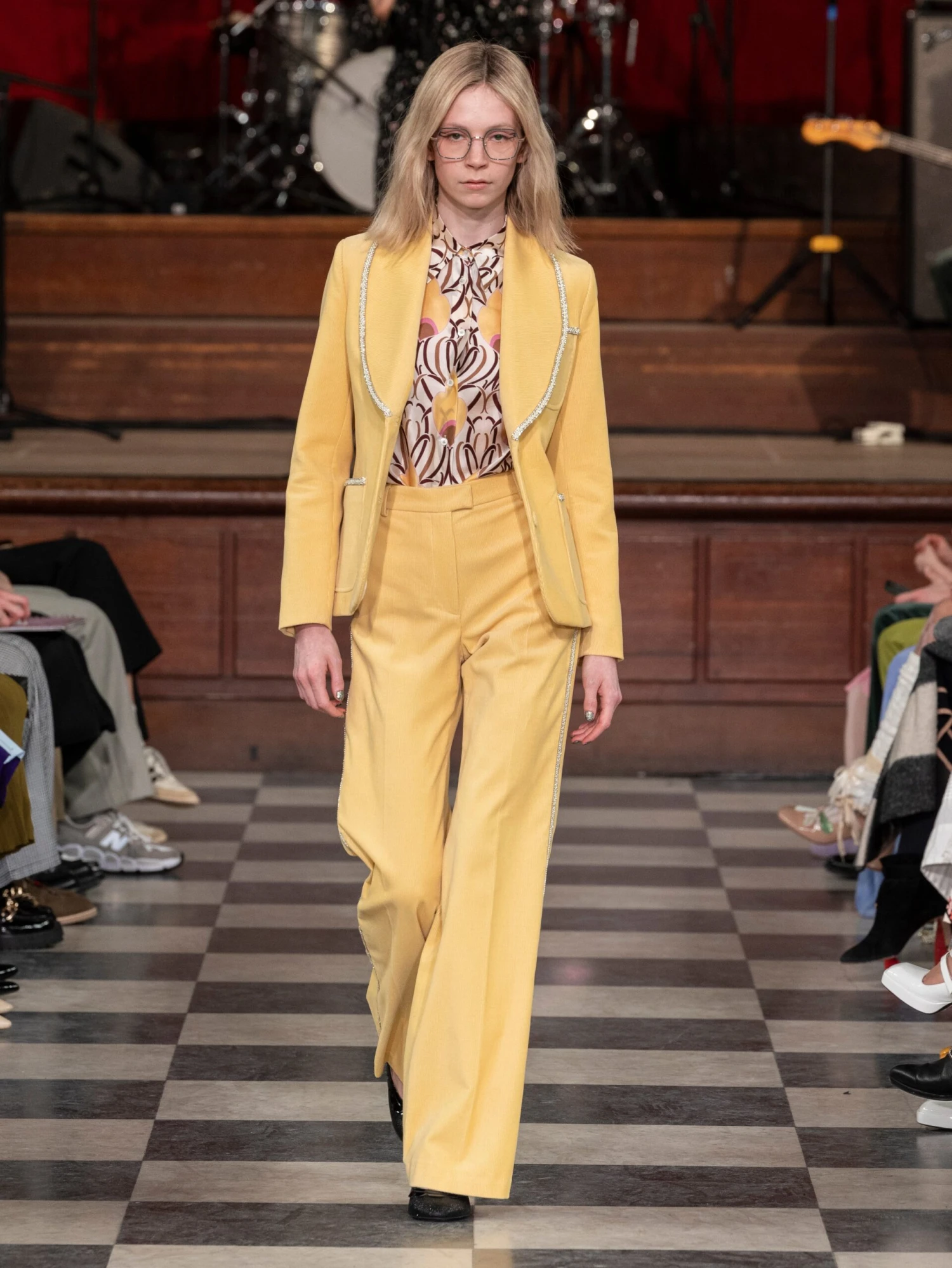 Chemise En Satin De Soie Imprimée All Over 7 Chemise En Satin De Soie Imprimée All Over - Image 5