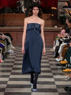 Longue Robe Bustier En Mikado De Soie -Élégance Soldes PAU0542 83f172bb e269 4f99 ac82 e4ef98ee880e