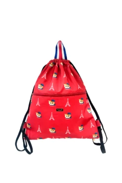 Sac à Dos Rouge Nounette In Paris