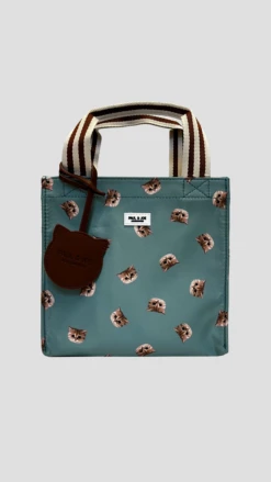 Tote Bag Pour Le Déjeuner Imprimé Nounette -Élégance Soldes PJA B483green
