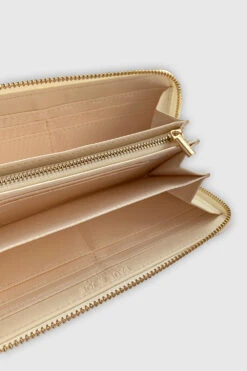 Portefeuille Imprimé Médaillon -Élégance Soldes PJA W391 IVORY2