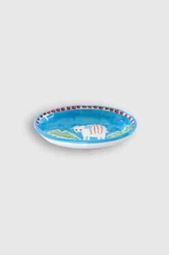 Plat Oval En Céramique 18cm Mouton -Élégance Soldes PLATOVAL LIGHTBLUESHEEP2 871d7d54 464e 4318 af69 527e6c9c2c84