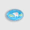 Plat Oval En Céramique 18cm Mouton -Élégance Soldes PLATOVAL LIGHTBLUESHEEP 1d6905c7 4984 4325 90e0 a25dc9da9f99