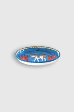 Plat Oval En Céramique 18cm Cheval -Élégance Soldes PLATOVAL TURQUOISEHORSE2 f6c6f615 74b3 4475 b9bb e5e9a36fe238
