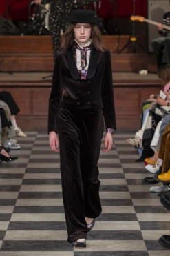 Veste Style Boléro Courte En Velours Lisse De Coton